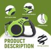 For Dog & Cat; Retractable Dog Leash Automatic Telescope